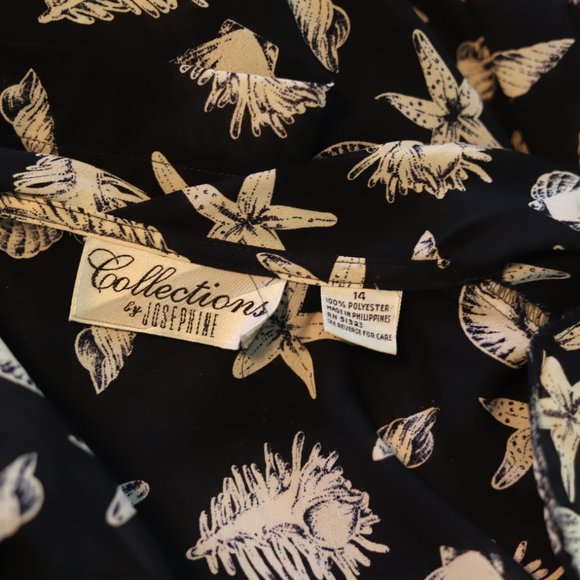 Vintage 80s | Seashell Wrap Top - Picture 4 of 8